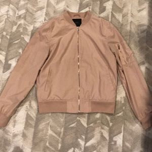 Zara blush pink lightweight jacket